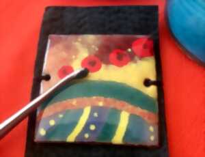 photo Email d'art sur cuivre