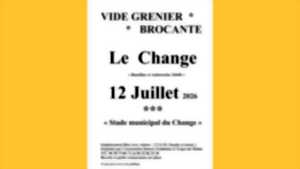 photo Vide-greniers au Change le 12 juillet 2026