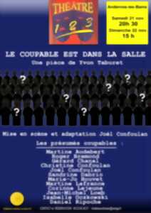 photo Nouveau spectacle amusant de Théâtre 1.2.3. : Le coupable est dans la salle