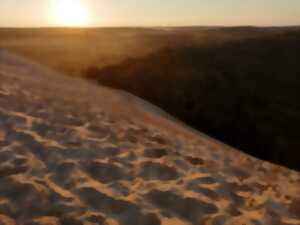 photo Lever du soleil sur la Dune du Pilat