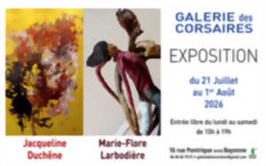 photo Exposition Jacqueline Duchêne et Marie-Flore Larbodière