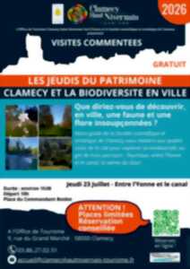 photo Visite commentée - Clamecy et la biodiversité en ville - Entre l'Yonne et le canal