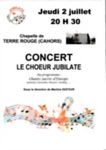 photo Concert de chants sacrés : Le Choeur Jubilate