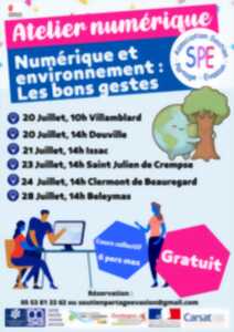 photo Atelier numérique