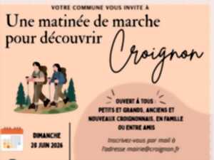 photo Marche pour découvrir Croignon