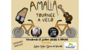 photo Concert Amalia – Tournée à Vélo à Vouillé