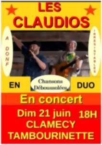 photo Les Claudios en duo et en concert - Guinguette de la Tambourinette