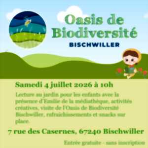 photo Lecture au jardin pour les enfants