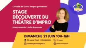 photo Stage découverte du théâtre d’improvisation
