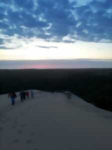 photo Lever du soleil sur la Dune du Pilat