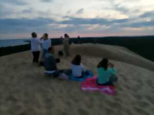 photo Lever du soleil sur la Dune du Pilat