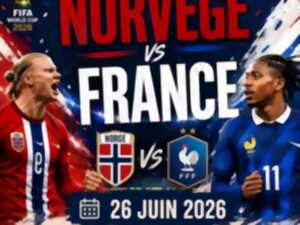 photo Coupe du monde 2026 Norvège VS France