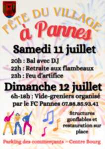 photo Fête du village à Pannes