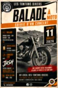 photo Balade à moto et concert