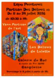 photo Exposition Les Délires de Lulette et Yann Partisan de l'Art