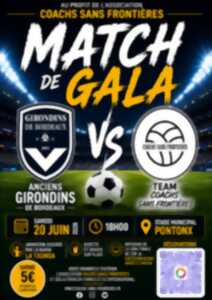 photo Match de gala : anciens Girondins de Bordeaux VS Team coachs sans frontières