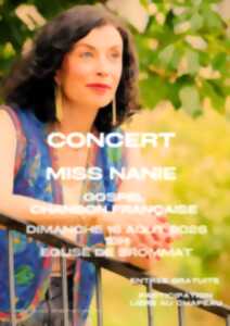 photo Concert de Miss Nanie à l'église de Brommat