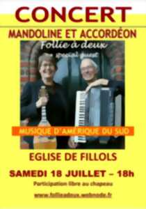 photo CONCERT MANDOLINE ET ACCORDÉON
