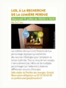 photo Lux, à la recherche de la lumière perdue