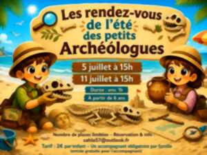 photo L'été des petits archéologues