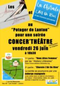 photo Soirée concer'théatre au potager de lanton
