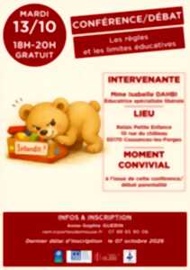 photo Conférence / débat - Les limites et les règles éducatives chez l'enfant