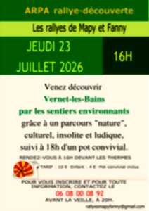 RALLYE DÉCOUVERTE : VERNET-LES-BAINS PAR LES SENTIERS ENVIRONNANTS