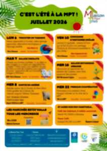 photo PROGRAMME DE JUILLET