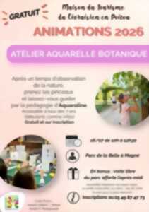 photo Atelier aquarelle botanique