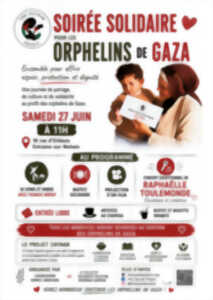 photo Soirée solidaire pour les orphelins de Gaza