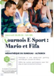 photo Tournois E-Sport: Mario et Fifa