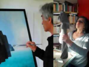 photo Exposition -Philippe Halévy et Valérie Marsiliani-Godefroy