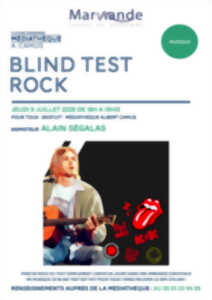 photo Blind Test Rock à la médiathèque