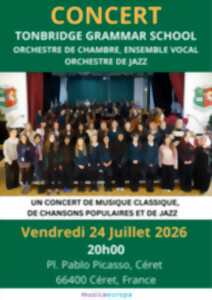 photo CONCERT DU GROUPE TONBRIDGE GRAMMAR SCHOOL