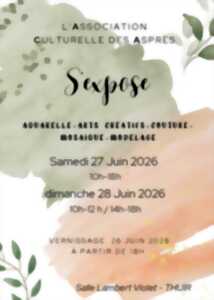photo L'ASSOCATION CULTURELLE DES ASPRES S'EXPOSE