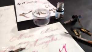 photo Atelier Jeunes au Musée Marzelles : Calligraphie & Calligramme