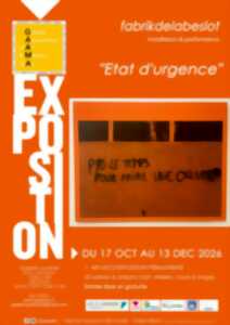 photo Galerie GAAMA : Exposition Etat d'urgence.