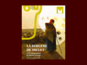 photo LA BERGÈRE AVEC SON TROUPEAU DE JEAN-FRANÇOIS MILLET