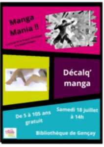 photo Décalq' manga