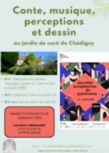 photo Conte, musique, perception et dessin - journées du patrimoine