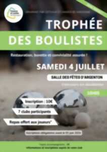 photo Trophée des boulistes - 2° édition
