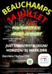 photo Feu d’artifice & apéro concerts du 14 juillet de Beauchamps