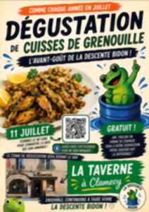 photo Dégustation de cuisses de grenouille : l'avant goût de la Descente Bidon !