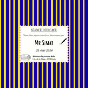 photo Séance signature par Mr Simat
