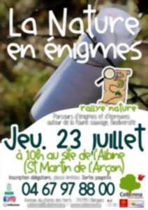photo RALLYE NATURE : LA NATURE EN ÉNIGMES