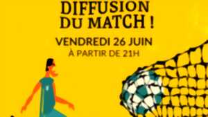 photo Retransmission match de football : Norvège-France