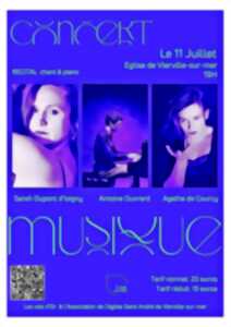 photo Concert lyrique chant et piano organisé par les Voix d'Or