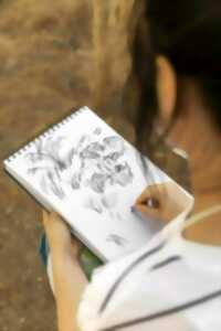 photo Balade-croquis accompagnée par une artiste à Thuré