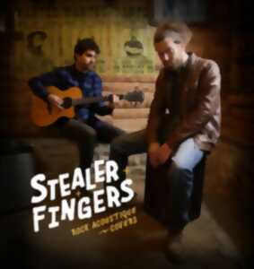 photo Concert STEALER FINGERS duo rock acoustique