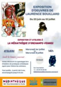 photo Exposition d'oeuvres de Laurence Bouillard et ateliers de pratiques artistiques
